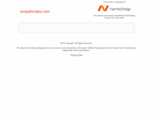 Tablet Screenshot of empathiclabs.com